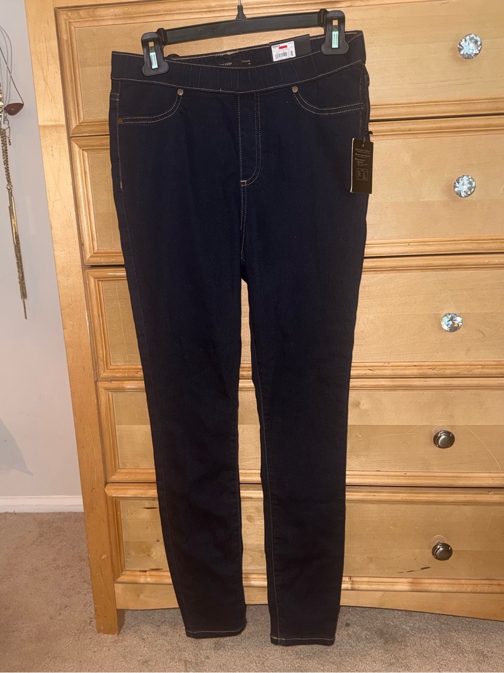 Kohl's dark blue jegging Women's Skinny Jeans